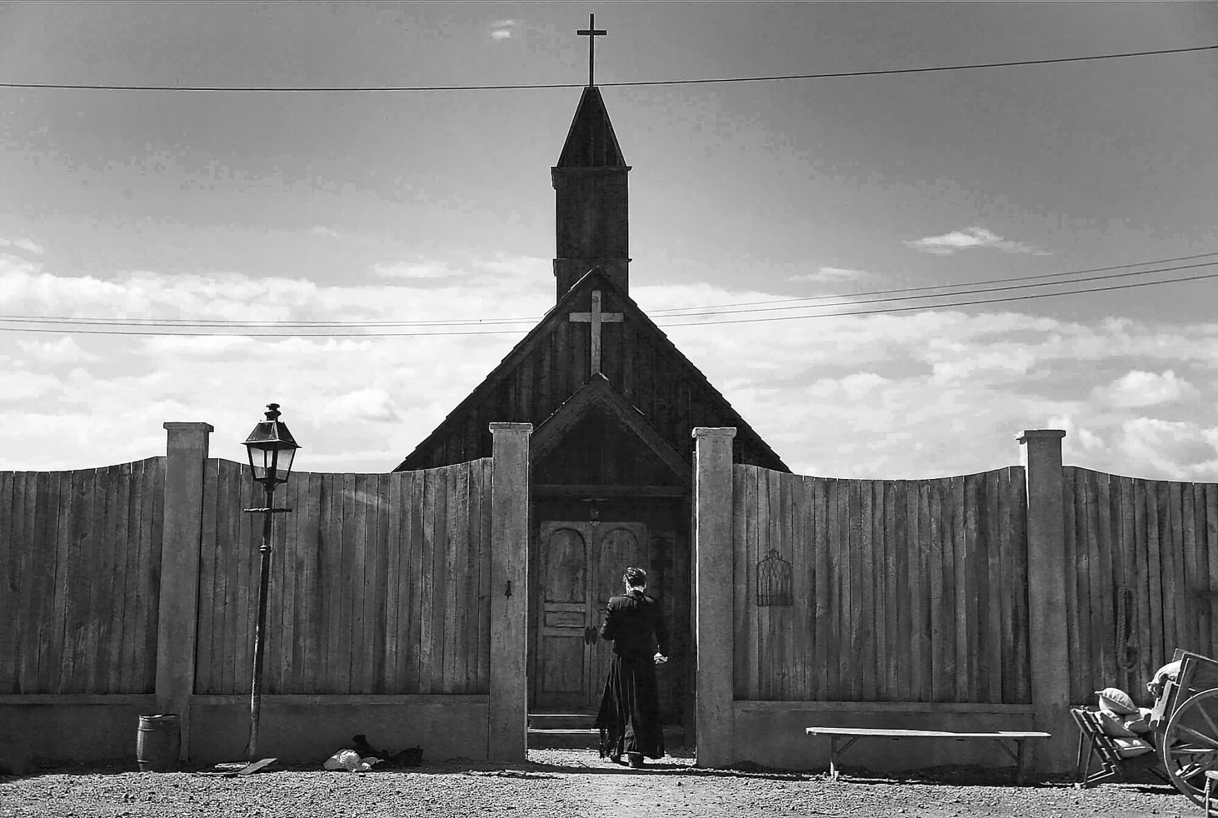 Untitled Cabrini film set